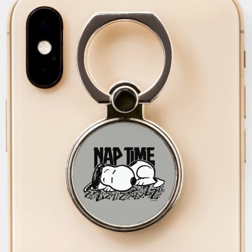 Rock Tees  Snoopy Nap Time Phone Ring Stand