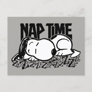Rock Tees Snoopy Nap Time Postcard