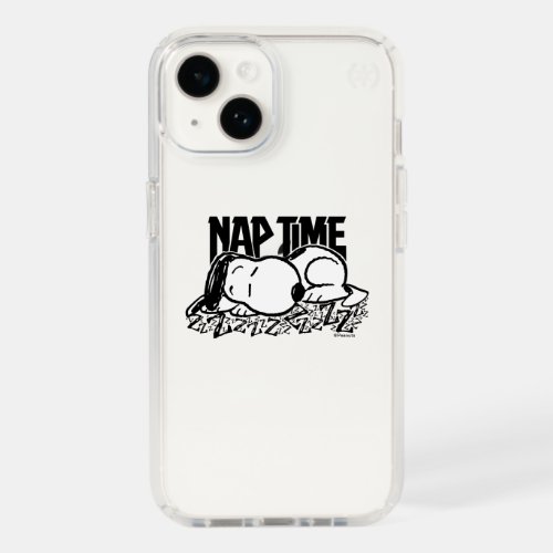 Rock Tees  Snoopy Nap Time Speck iPhone 14 Case