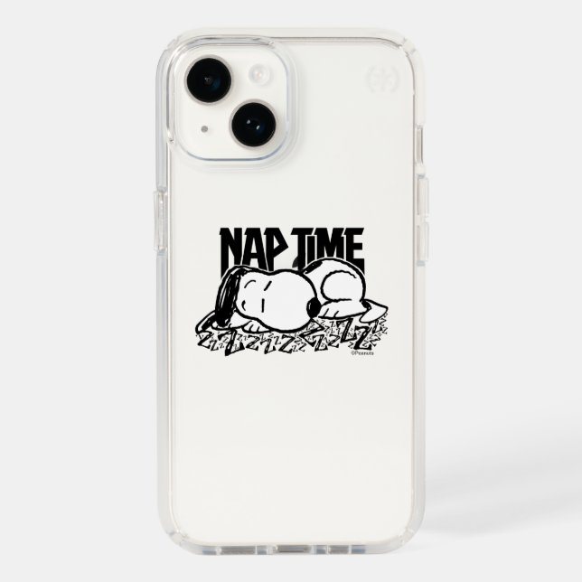 Rock Tees | Snoopy Nap Time Speck iPhone Case (Front)