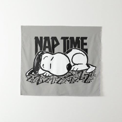 Rock Tees  Snoopy Nap Time Tapestry
