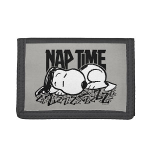 Rock Tees Snoopy Nap Time Tri-fold Wallet