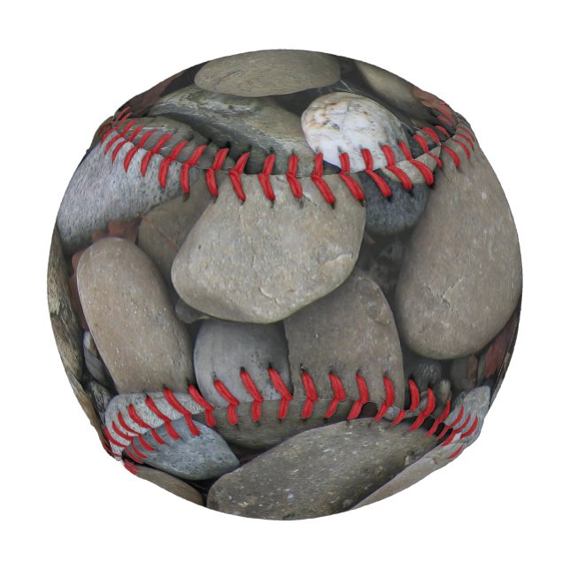Rock Texture Template Baseball (Back)