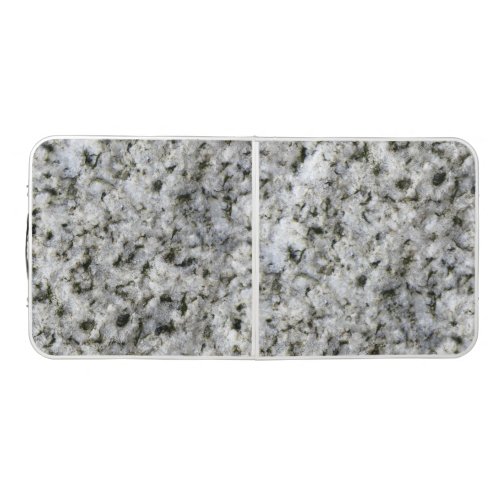 Rock Texture White Granit Geology Beer Pong Table