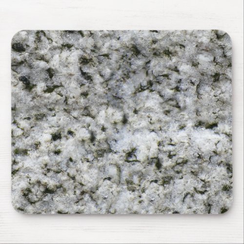 Rock Texture White Granite Mouse Pad