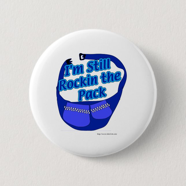 Rock that Pack! Pinback Button (Front)