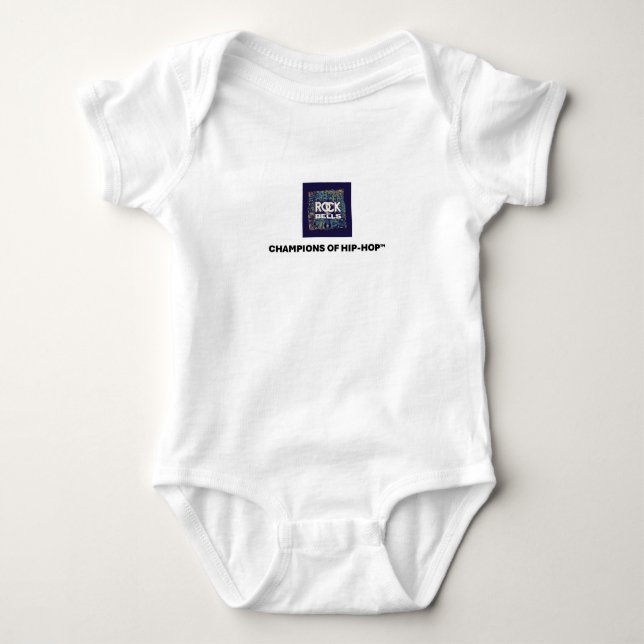 Rock the Bells CHAMPIONS OF HIP-HOP Baby Bodysuit (Front)