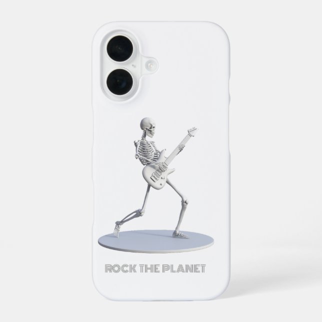 Rock The Planet iPhone Case (Back)
