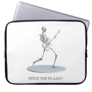 Rock The Planet Laptop Sleeve