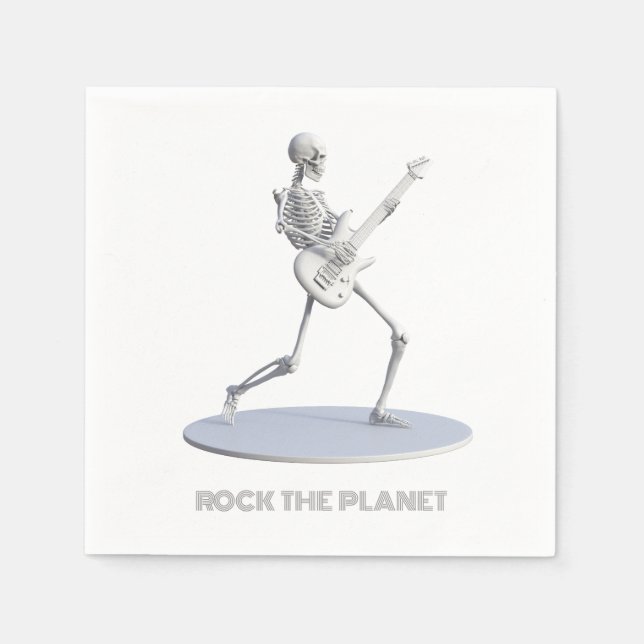 Rock The Planet Napkins (Front)