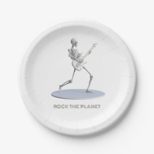 Rock The Planet Paper Plates
