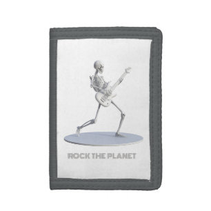 Rock The Planet Tri-fold Wallet
