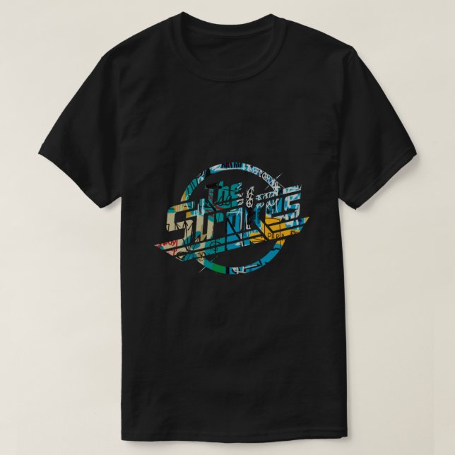 Rock The Strokes Metal Rock Band T-Shirt (Design Front)