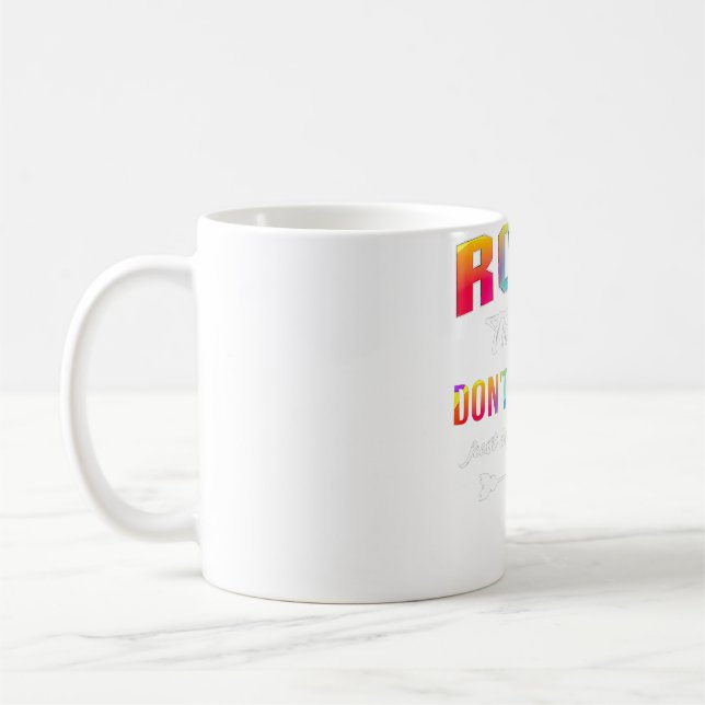 Rock The Test  Funny School Professor Teacher Joke Coffee Mug (Left)