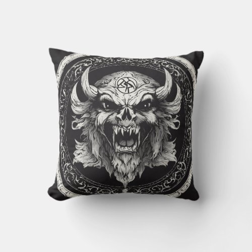 Rock Threads Unleash Your Inner Rockstar with Ico Throw Pillow