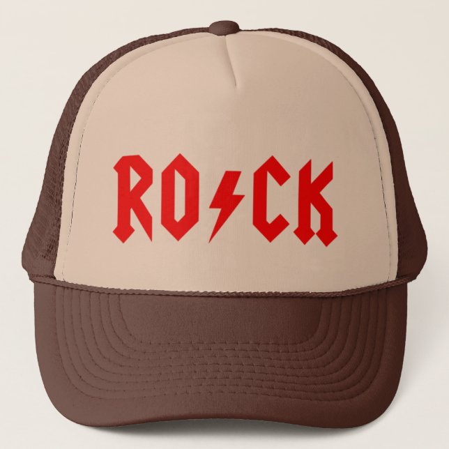 ROCK TRUCKER HAT (Front)