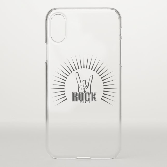 Rock Uncommon iPhone Case (Back)