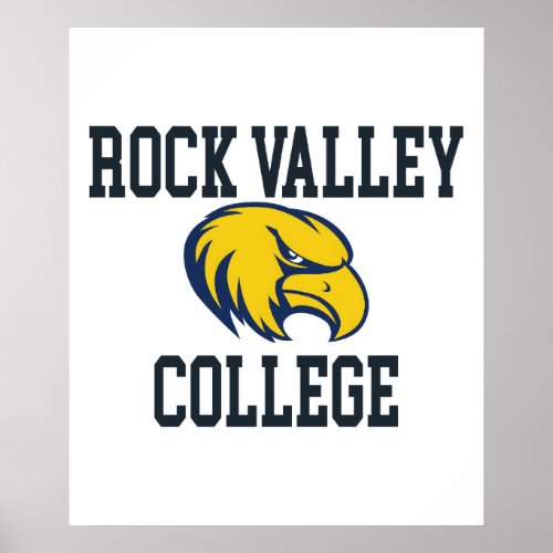 Rock Valley College _ RVC Golden Eagles Poster