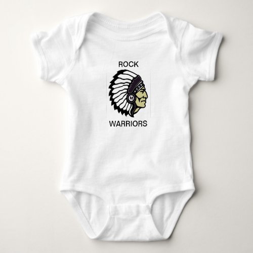 ROCK WARRIORS Baby Jersey Bodysuit