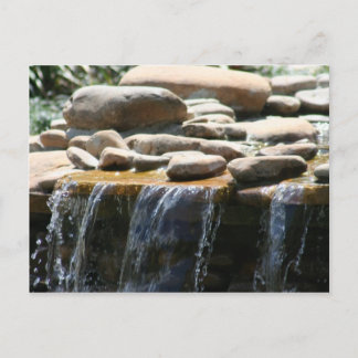 Rock Waterfall Postcard