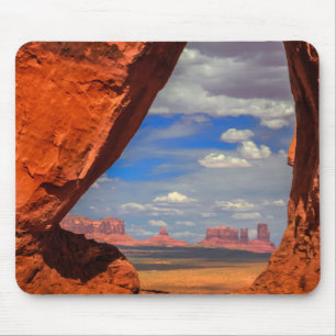 Rock window to Monument Valley, AZ Mouse Pad