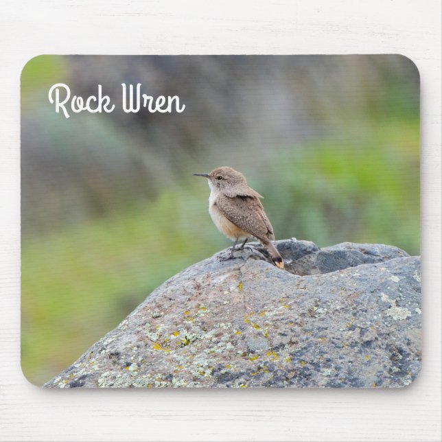 Rock Wren Mouse Pad (Front)