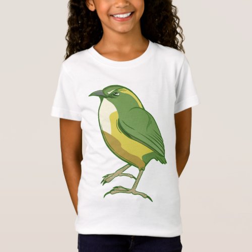 Rock Wren New Zealand Bird T_Shirt