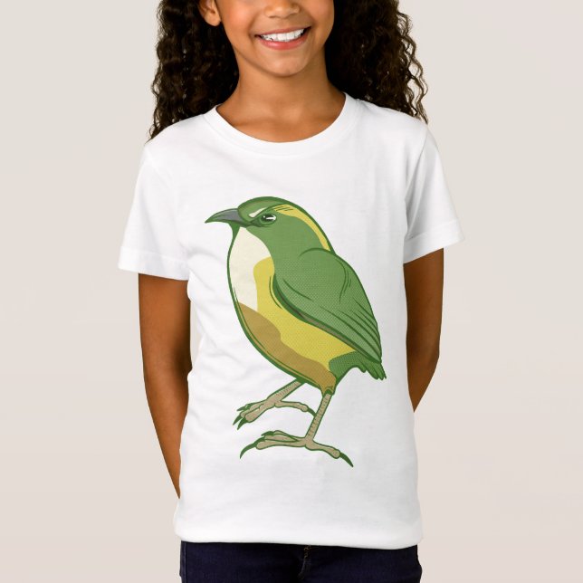 Rock Wren New Zealand Bird T-Shirt (Front)