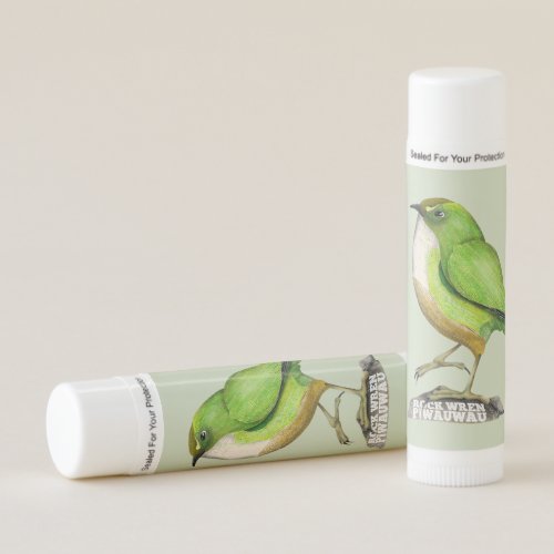 Rock Wren piwauwau NZ BIRD Lip Balm