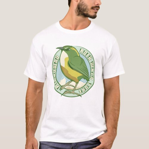 Rock Wren Piwauwau NZ BIRD T_Shirt