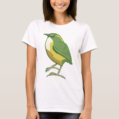 Rock Wren Piwauwau NZ BIRD T_Shirt