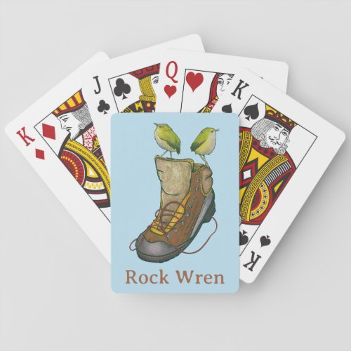 Rock Wren Tuke Playing Cards