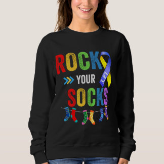Rock Your Socks Autism Sweatshirt
