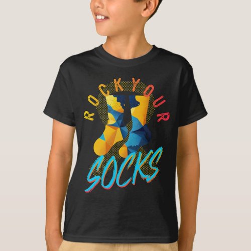  Rock Your Socks World Down Syndrome Day T_Shirt