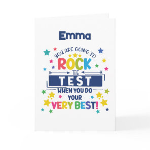 Rock Your Test STATS Card | Statistics Study Refer