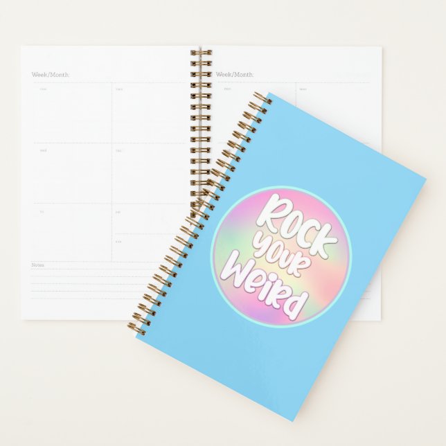 Rock Your Weird Planner (Display)