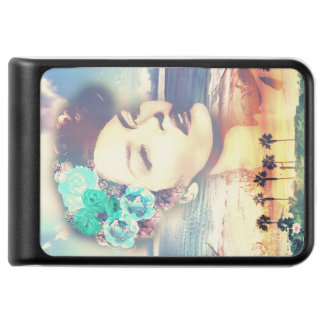 Rockabilly California Palms Coastal Summer Woman Power Bank