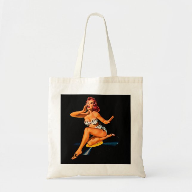 Rockabilly Goddess  Tote Bag (Front)
