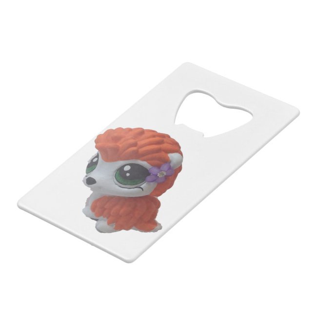 Rockabilly Hedgehog Bottle Opener (Front Angled)