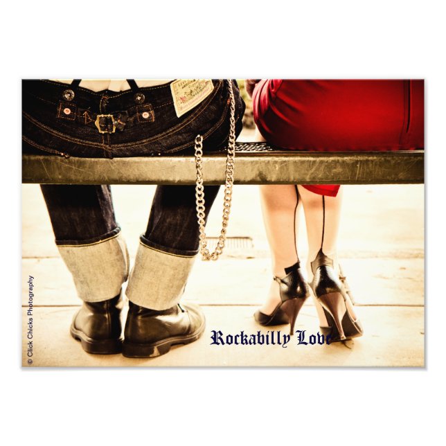 Rockabilly Love Fine Art Photo (Front)