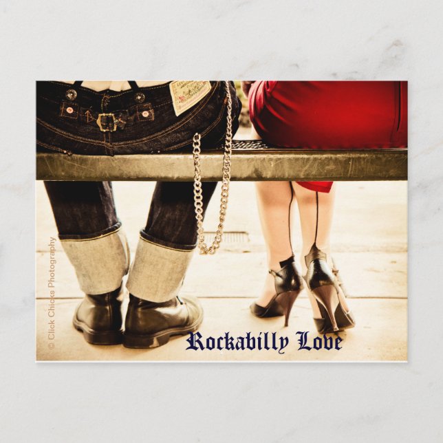 Rockabilly Love Postcards (set of 8) (Front)