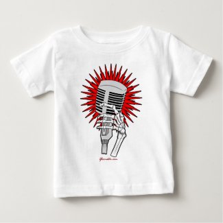 Rockabilly Microphone Baby T-Shirt