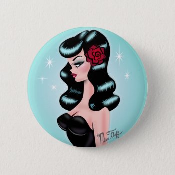 Rockabilly Pin Up Doll by FluffShop at Zazzle
