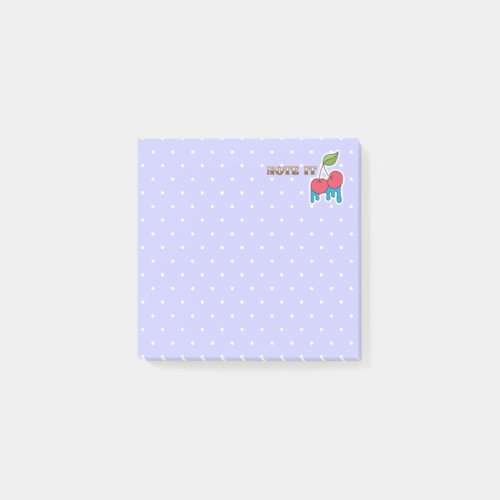 Rockabilly Polka dot Tattoo Cute Post_it Notes