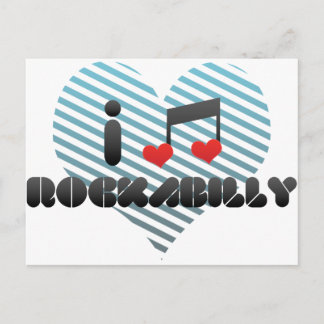Rockabilly Postcard