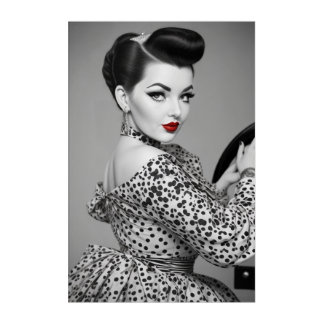 Rockabilly Rebels Acrylic Print