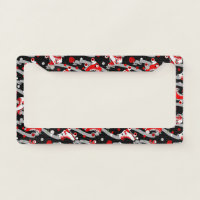 Rockabilly Retro Roller Skating Pattern