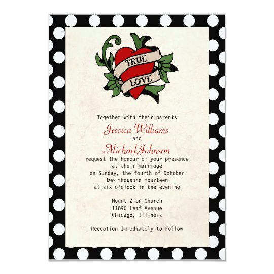 Rockabilly Wedding Card Zazzle