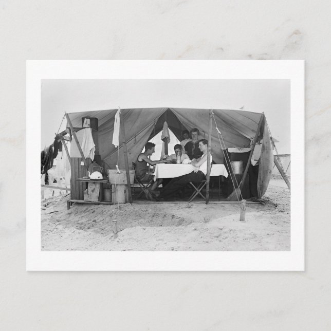 Rockaway Beach Card Game, 1910 (Front)