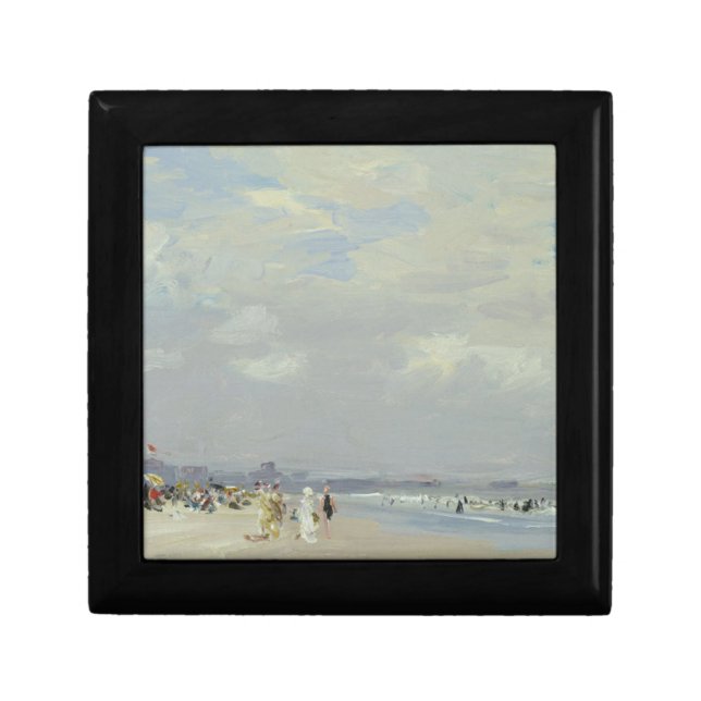 Rockaway Beach (New York) (by E.H. Potthast) Gift Box (Front)